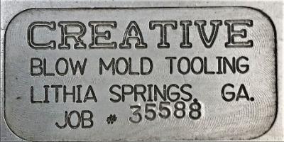 Manufacture Tag View Creative 16 oz Tank Bottle Blow Mold