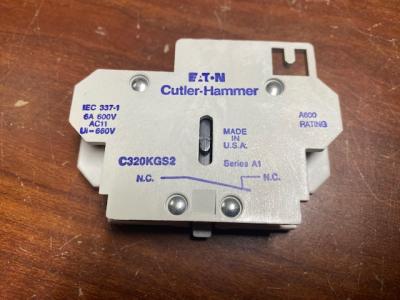 Cutler Hammer Eaton C320KGS2 Auxiliary Contact Block