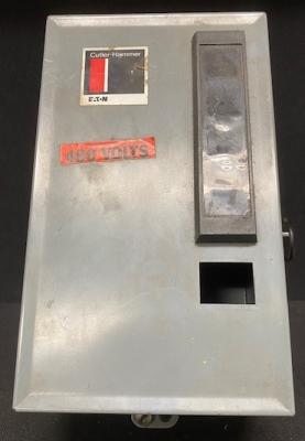 Cutler Hammer Eaton C799AG11 Series A1 Type 1 Enclosed Starter