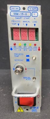 DME SSM-15-G Smart Series Hot Runner Temperature Controller in DME MFP1G Mainframe