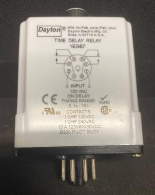 Dayton 1EGB7 AC120V Time Delay Relay