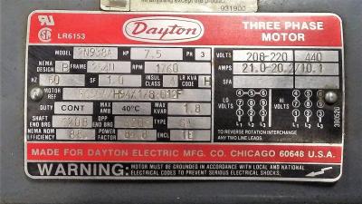 Dayton 2N938A AC Motor