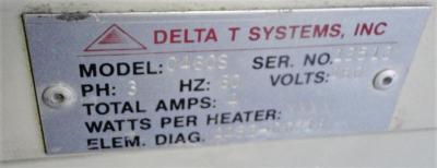  Delta T Systems model C460S data plate