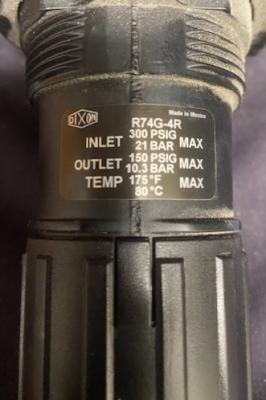 Dixon R74G-4R Air Line Regulator Valve