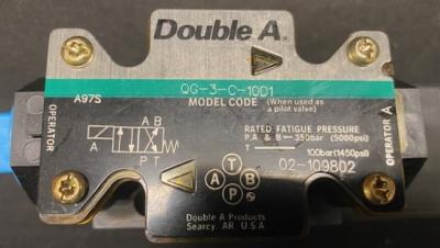 Double A QG-3-C-10D1 Hydraulic Valve