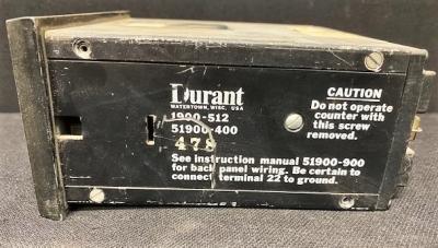 Durant 1900-512 Solid State 1900 Counter