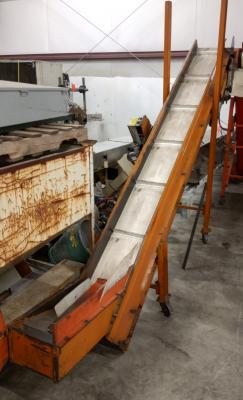 EMI 10 ft. long Incline Conveyor RMC-12-16-70