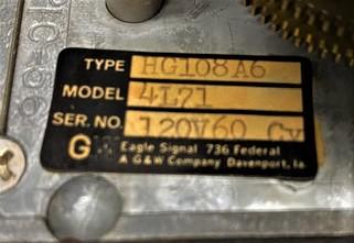 Eagle Signal HG108A6 0-5 Hour Timer