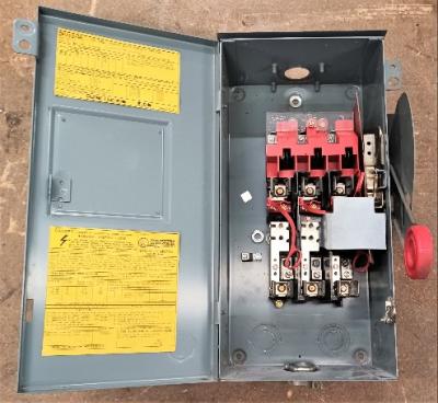 Inside View Eaton Cutler-Hammer DH362FRK Heavy Duty Safety Switch