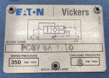 Eaton-Vickers PCGV-6A-1-10 Hydraulic Valve