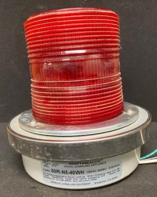 Edwards Signaling 50R-N5-40WH Adaptabeacon Flashing Beacon Light
