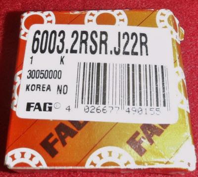 FAG 6003.2RSR Ball Bearing
