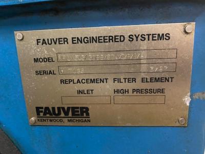 Fauver VPU-513-30BB-6CJ-0-R-1-A Hydraulic Power Pack