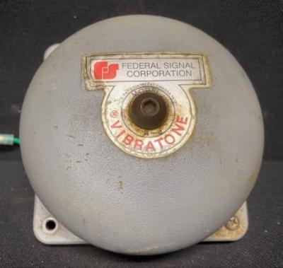 Federal Signal Corporation 500 Series A1 Vibratone Signal Bell