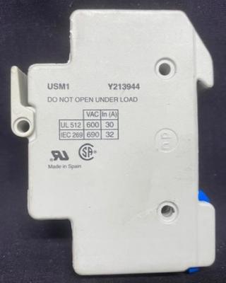 Ferraz Shawmut Y213944 1-Pole 30 Amp Ultrasafe Fuse Holder