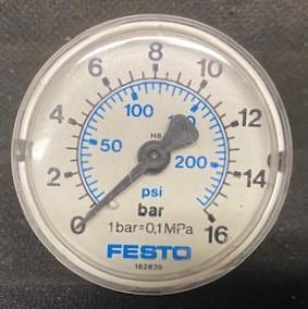 Festo MA-50-16-1/4-EN 0-230 PSI Pressure Gauge
