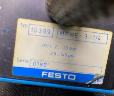 Festo MFHE-3-1/4 Solenoid Valve