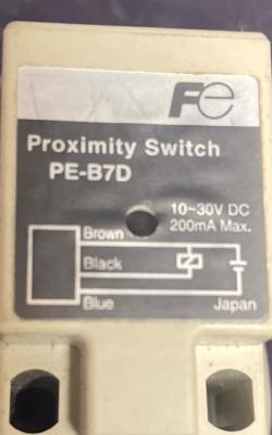 Fiju Electric Proximity Switch Data