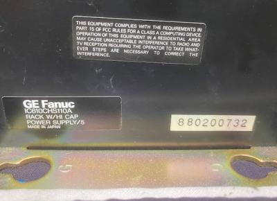 GE Fanuc 1C610CHS110A 5-Slot Rack
