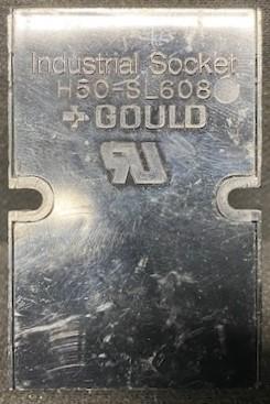 Gould H50-SL608 Industrial Relay Socket