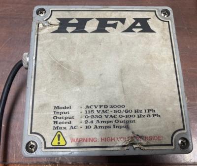 HFA ACVFD 2000 Speed Controller