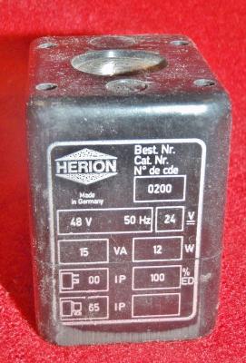 Herion 0200 Solenoid Coil