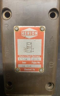 Herion 26 314 Pneumatic Valve