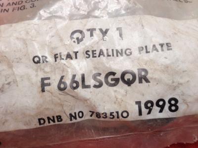 Hoffman F66LSGQR Flat Sealing Plate 