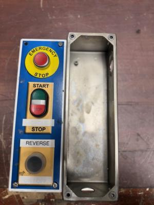 Hoffman Industrial Switch paneling and buttons E4PBGSS