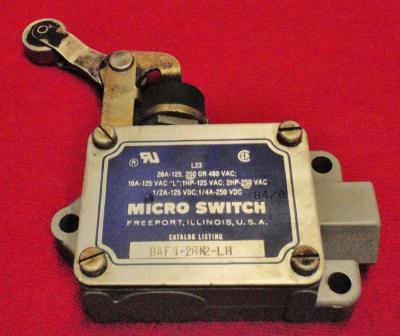 Honeywell BAF1-2RN2-LH Micro Switch 