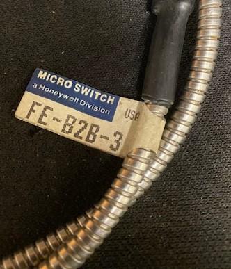 Honeywell FE-B2B-3 Micro Switch Fiber Optic Sensor Cable