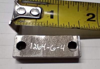 Hot Knife Material Clamp with dimensions