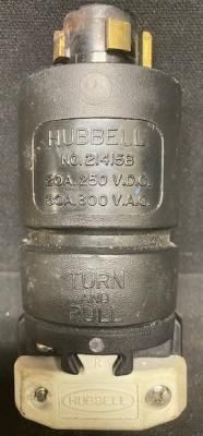 Hubbell HBL21415B Hubbellock Plug