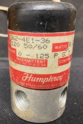 Humphrey 062-4E1-36, 4-Way Solenoid Valve 
