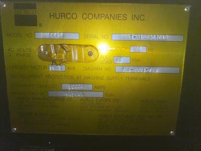 Hurco BMC6434 32-Tool Changing Station