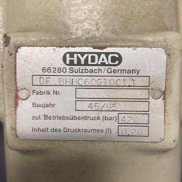 Hydac DF BHHC60G10C11 Hydraulic Valve
