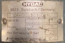 Hydac DF60G10C1.0/M Hydraulic Valve