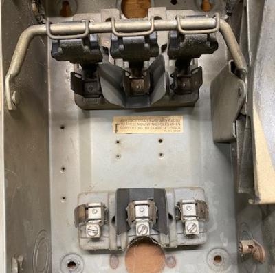 ITE F-352 Vacu-Break Enclosed Fusible Safety Switch