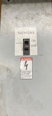 Siemens E2N1S ITE Enclosed ED42B030 Circuit Breaker