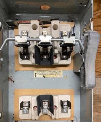 Siemens F-351 Type 1 ITE Enclosed Fusible Safety Switch