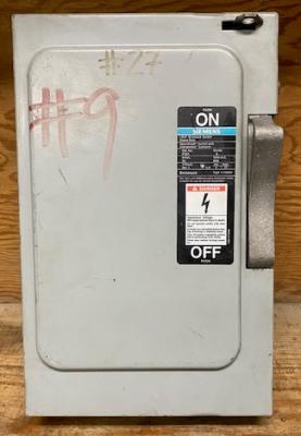 Siemens F351 Series A ITE Enclosed Fusible Safety Switch