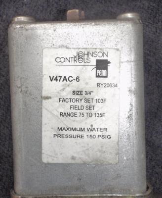 Johnson Controls V47AC-6