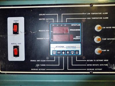 Jomar 215-3 Thermolator Controls