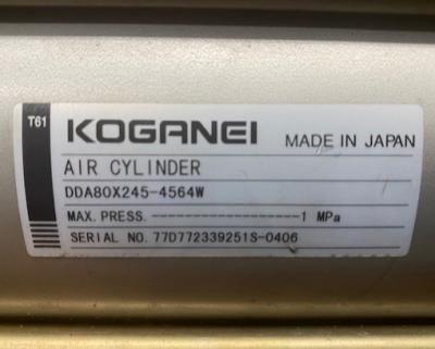 Koganei DDA80X245-4564W Air Cylinder