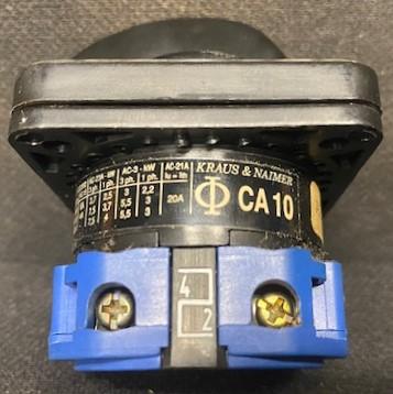 Kraus & Naimer CA10-A201 Rotary Switch | Garden City Plastics