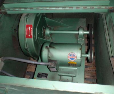 LR Systems B-18, 5HP Blower drive motor