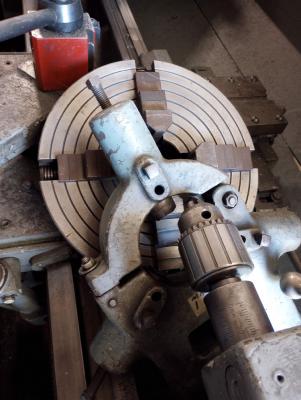 Leblond Makino Regal Servo Shift Steady Rest, 4 Jaw chuck