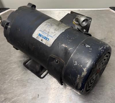 Leeson 3.75 hp electric motor back