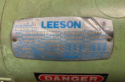 Leeson C6T34NC1C 1/2 HP Blower Motor