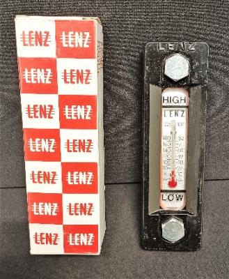 Lenz T-550-5 Fluid Level Gauge with Thermometer